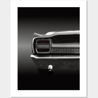 US American classic car 1968 Torino GT fastback Posters and Art